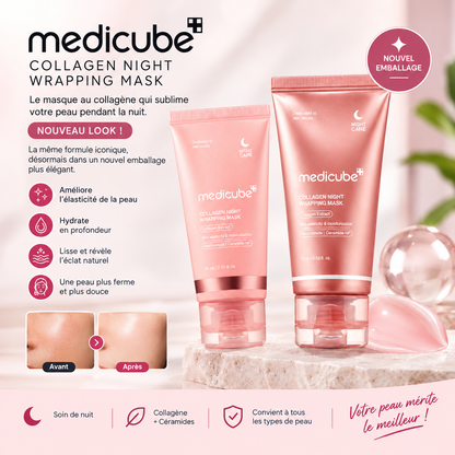 Medicube Collagen Night Wrapping Mask – Masque de Nuit au Collagène