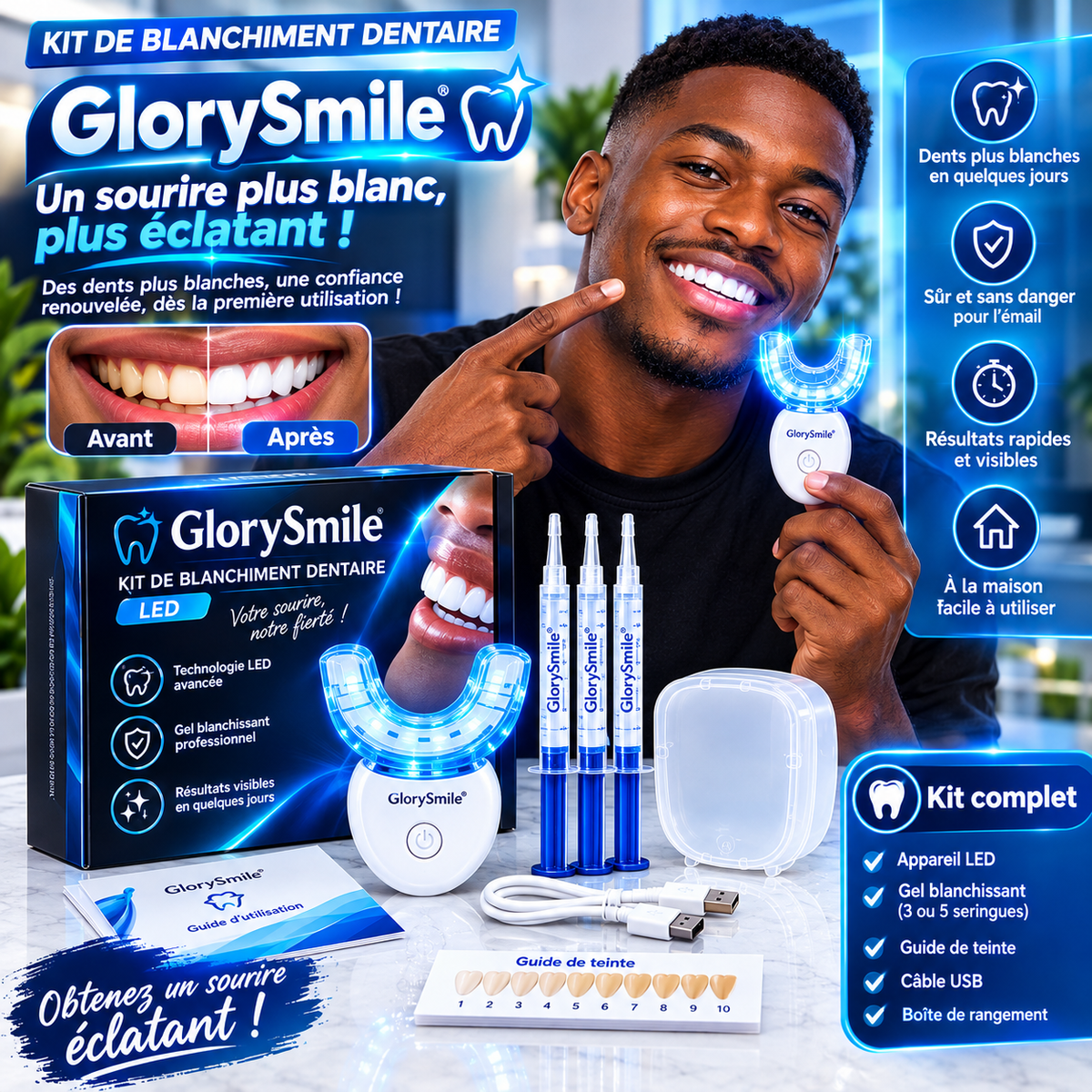 Un sourire plus lumineux, sans passer par le fauteuil du dentiste
