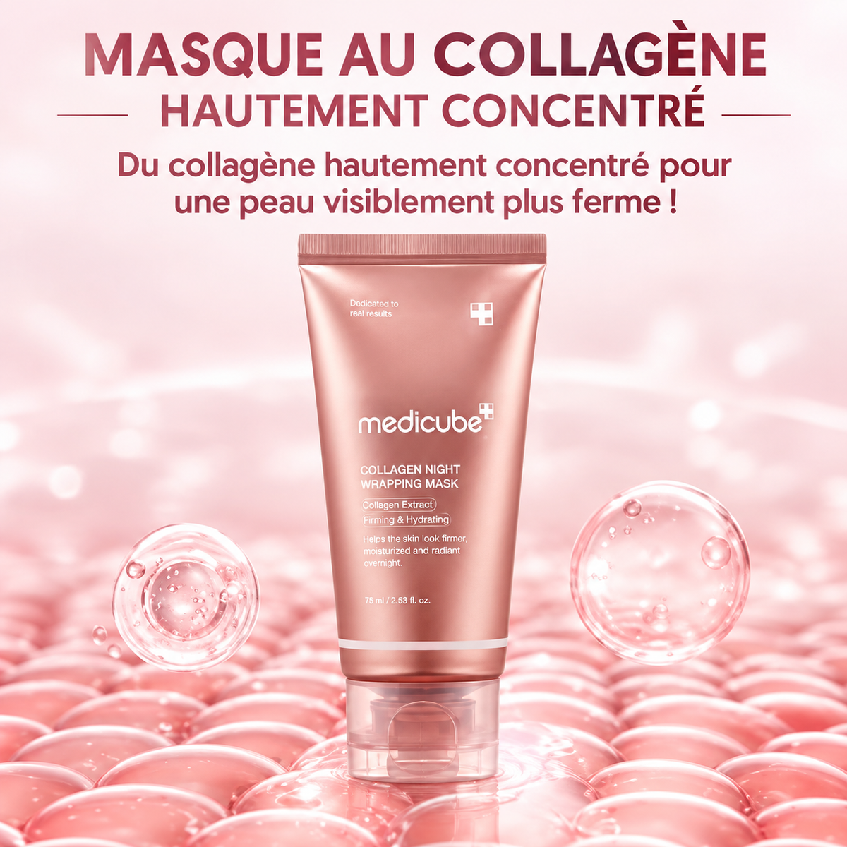 Medicube Collagen Night Wrapping Mask – Masque de Nuit au Collagène