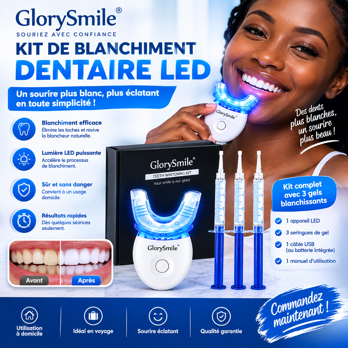 Un sourire plus lumineux, sans passer par le fauteuil du dentiste
