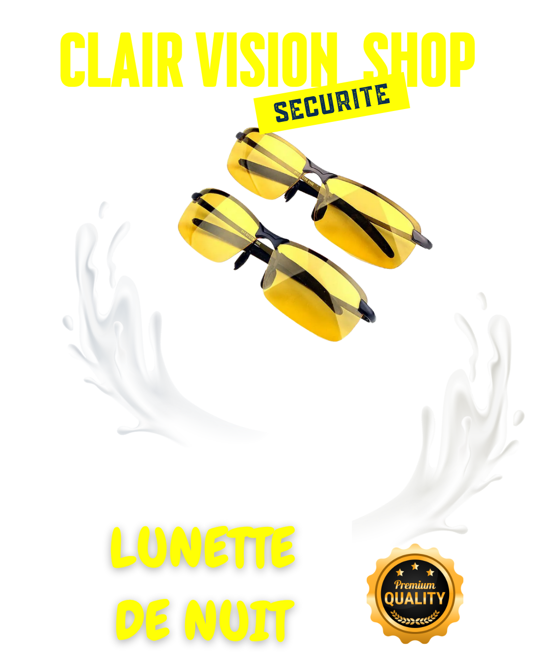 Lunettes de Conduite Jour & Nuit
