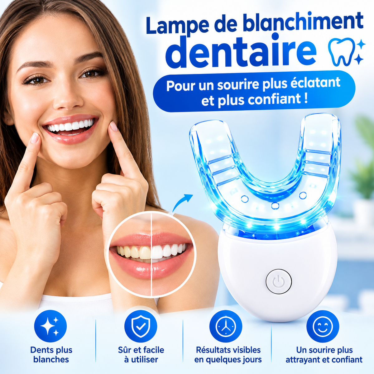 Un sourire plus lumineux, sans passer par le fauteuil du dentiste
